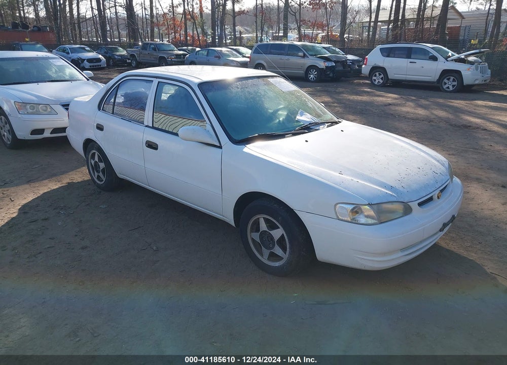 2000 TOYOTA COROLLA VE VIN: 2T1BR12E5YC317075