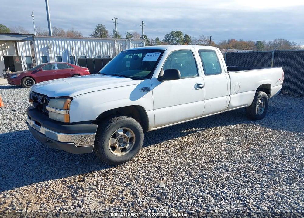 2004 CHEVROLET SILVERADO 1500 WORK TRUCK VIN: 1GCEK19T84E295554