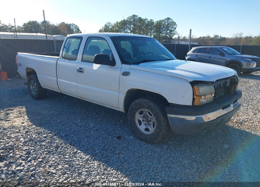 2004 CHEVROLET SILVERADO 1500 WORK TRUCK VIN: 1GCEK19T84E295554