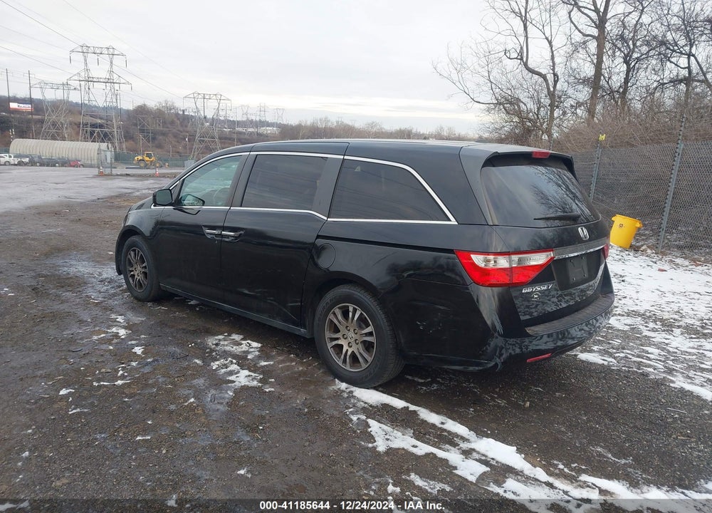 2011 HONDA ODYSSEY EX-L VIN: 5FNRL5H64BB046777