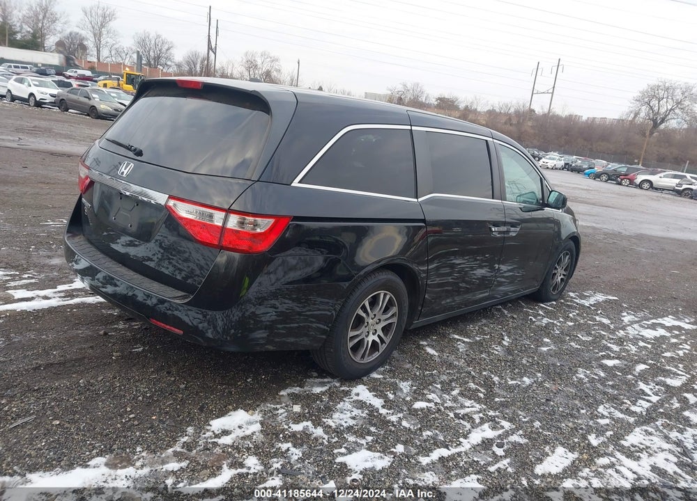 2011 HONDA ODYSSEY EX-L VIN: 5FNRL5H64BB046777
