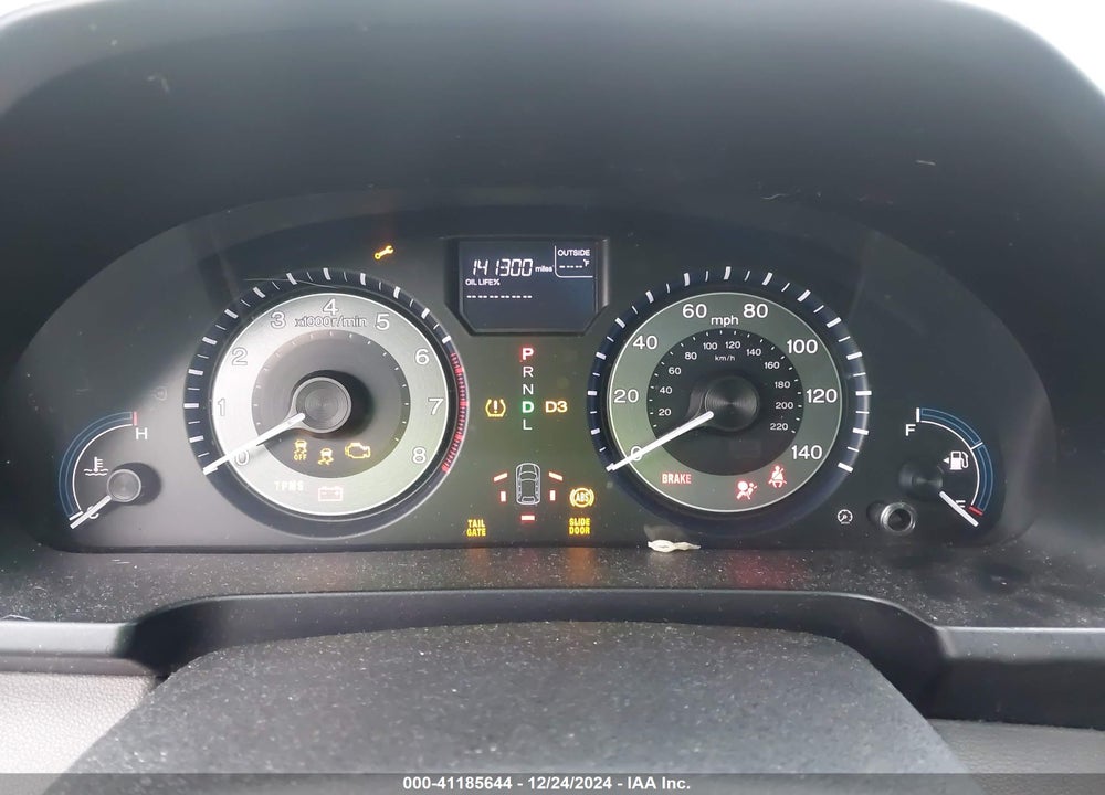2011 HONDA ODYSSEY EX-L VIN: 5FNRL5H64BB046777