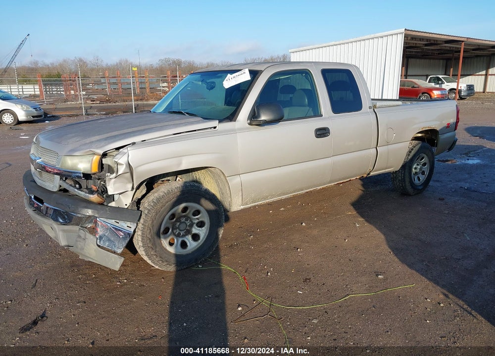2005 CHEVROLET SILVERADO 1500 WORK TRUCK VIN: 1GCEK19B15E251162