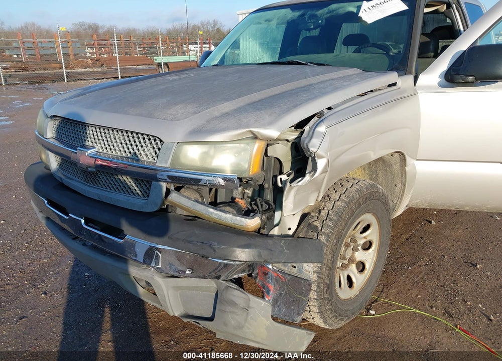 2005 CHEVROLET SILVERADO 1500 WORK TRUCK VIN: 1GCEK19B15E251162