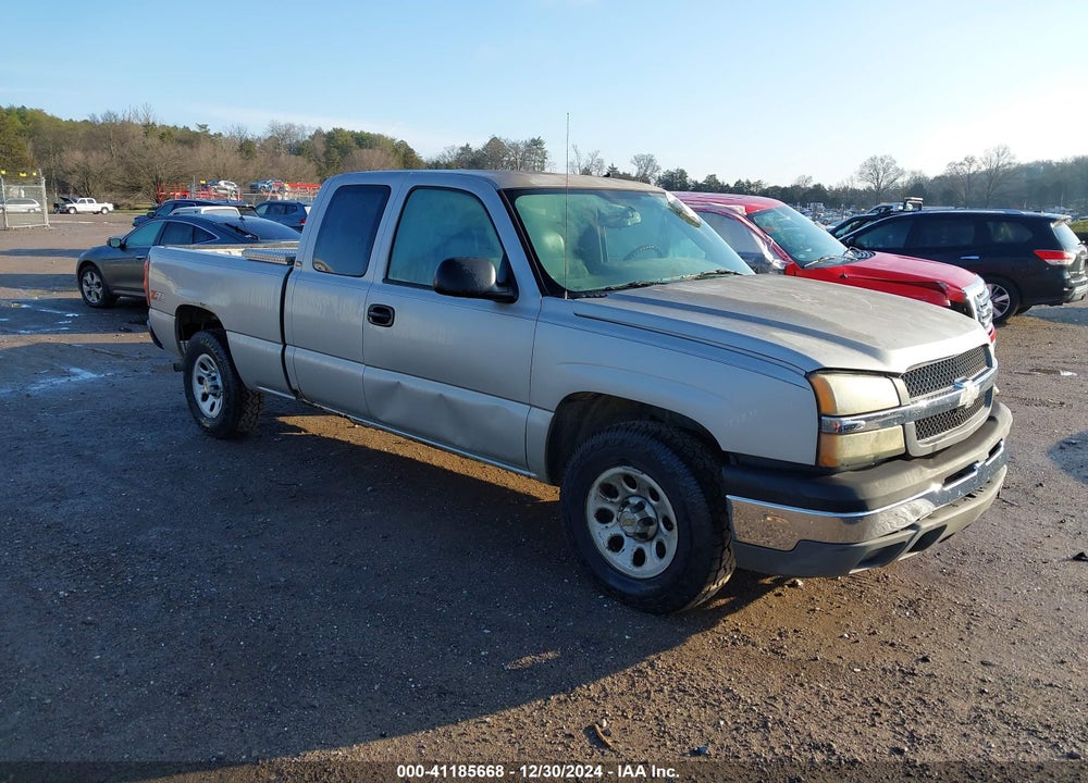2005 CHEVROLET SILVERADO 1500 WORK TRUCK VIN: 1GCEK19B15E251162