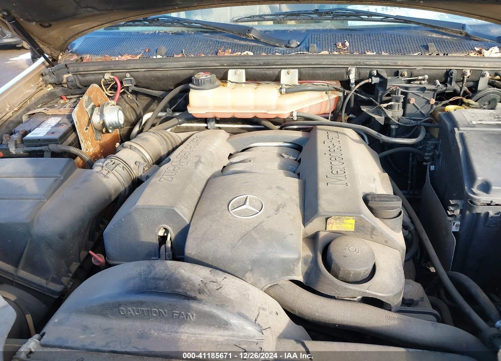 2001 MERCEDES-BENZ ML 320 VIN: 4JGAB54E61A273744