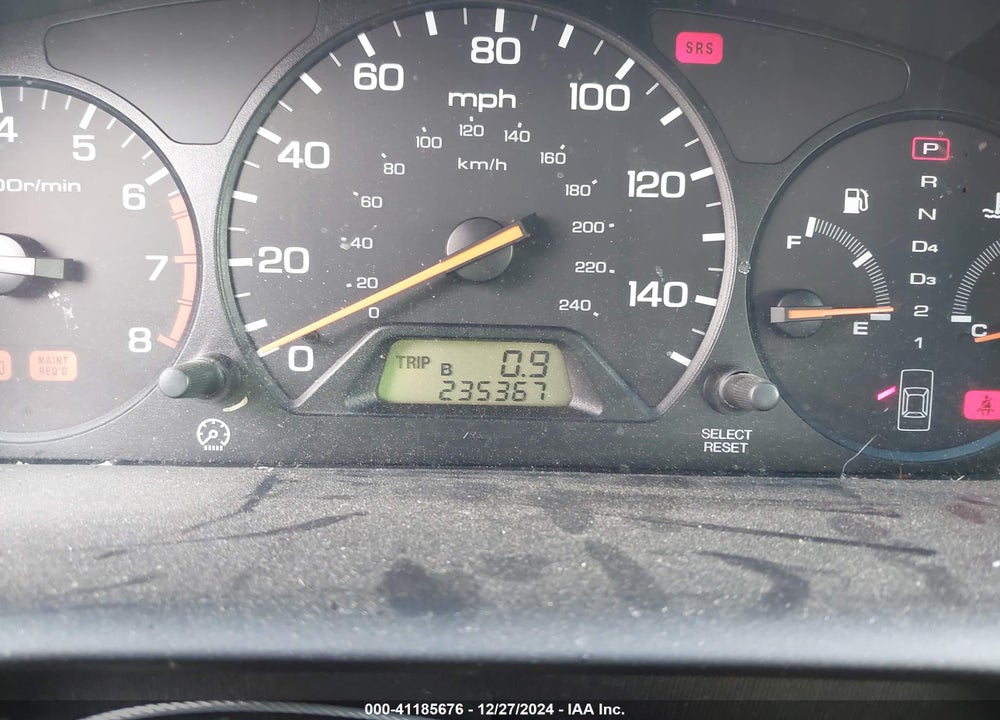 2000 HONDA ACCORD 2.3 SE VIN: JHMCG6696YC017413