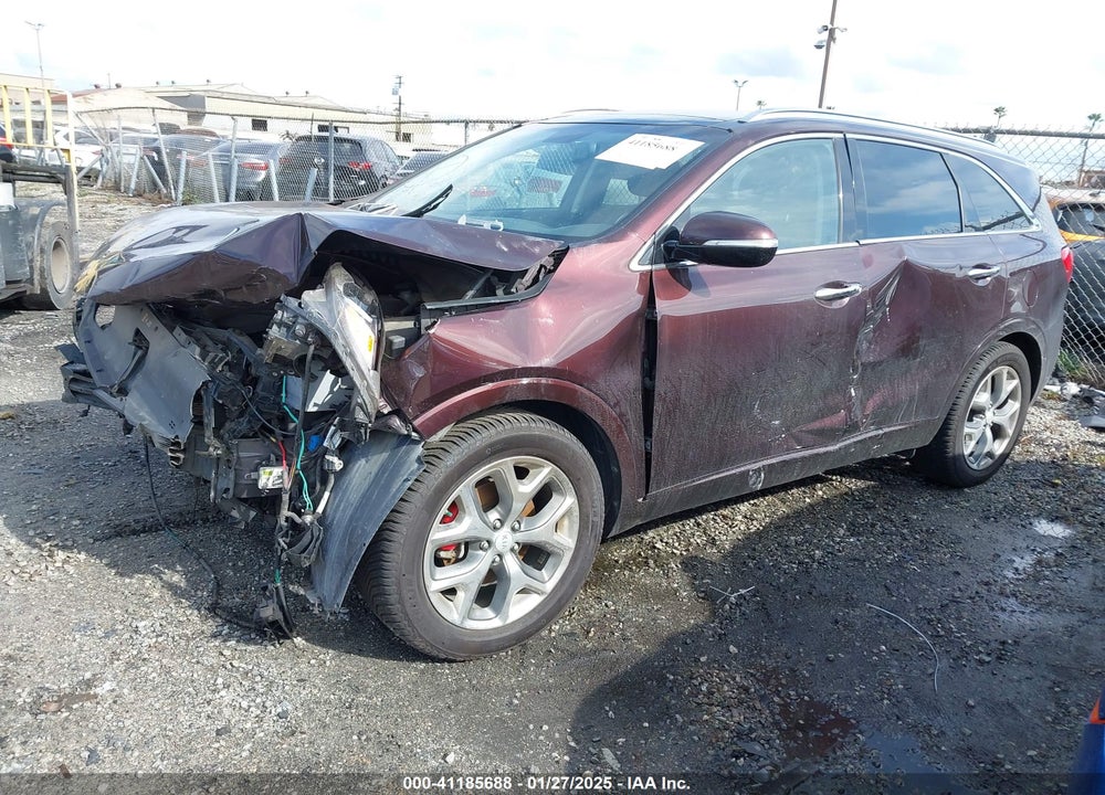2016 KIA SORENTO 3.3L SX VIN: 5XYPK4A5XGG046269
