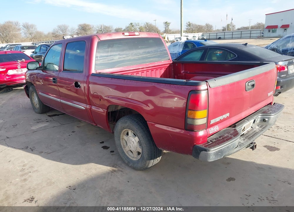 2004 GMC SIERRA 1500 SLE VIN: 2GTEC13T741427355