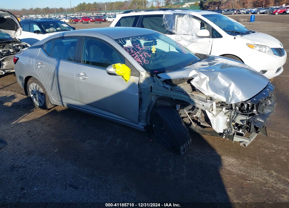 2021 NISSAN SENTRA S XTRONIC CVT VIN: 3N1AB8BV5MY233554