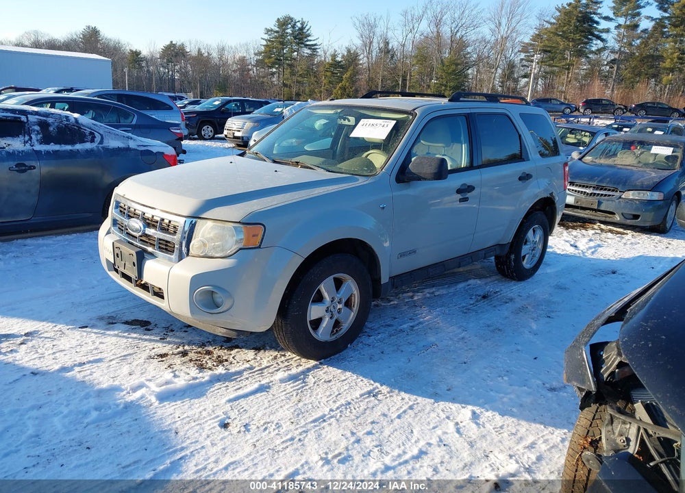 2008 FORD ESCAPE XLT VIN: 1FMCU93188KC91756