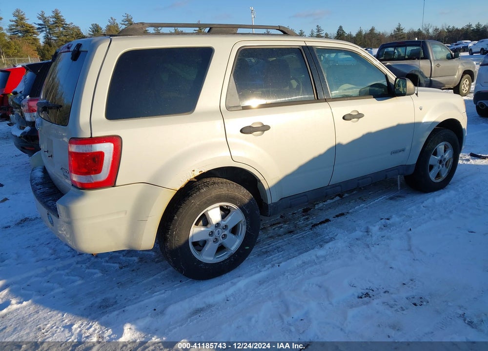 2008 FORD ESCAPE XLT VIN: 1FMCU93188KC91756