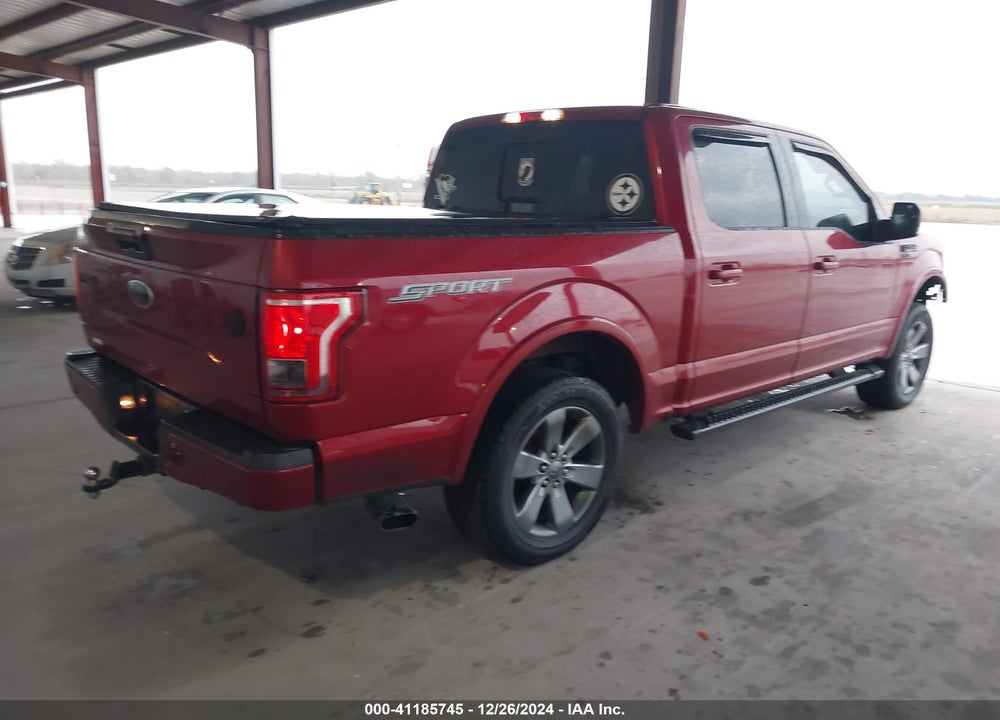 2015 FORD F-150 VIN: 1FTEW1CF5FKD08515