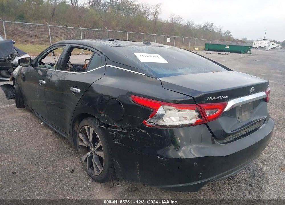 2017 NISSAN MAXIMA VIN: 1N4AA6AP3HC376322