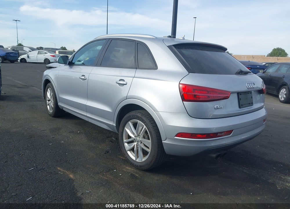 2017 AUDI Q3 2.0T PREMIUM VIN: WA1BCCFS3HR016298