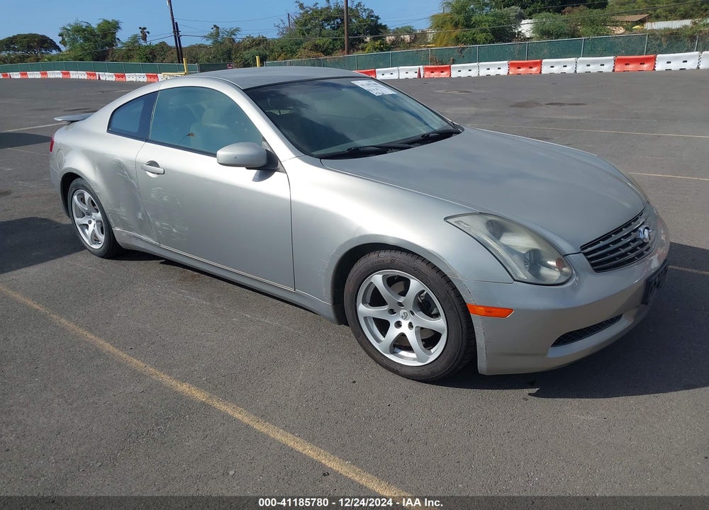 2003 INFINITI G35 BASE W/LEATHER VIN: JNKCV54E23M202738