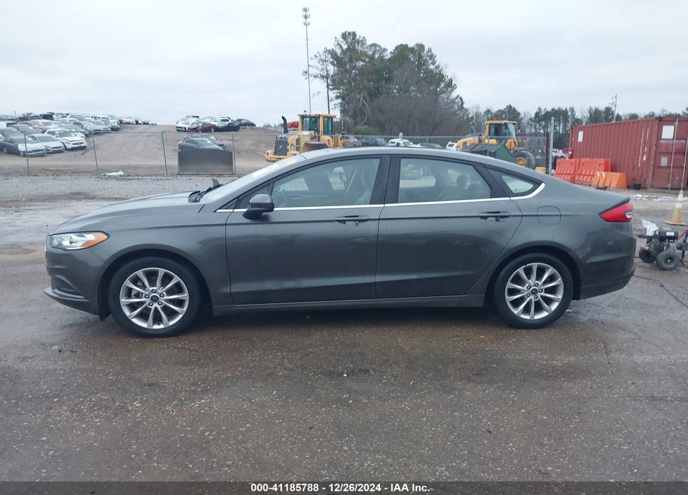 2017 FORD FUSION SE VIN: 3FA6P0H74HR281826