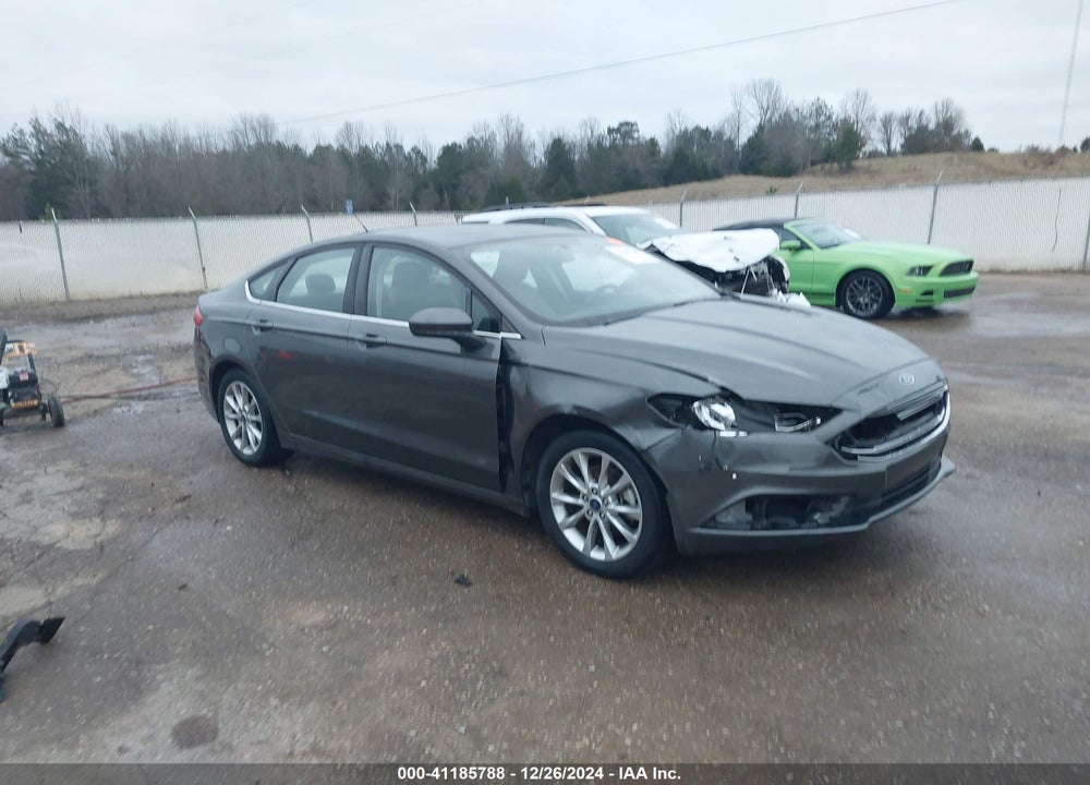 2017 FORD FUSION SE VIN: 3FA6P0H74HR281826