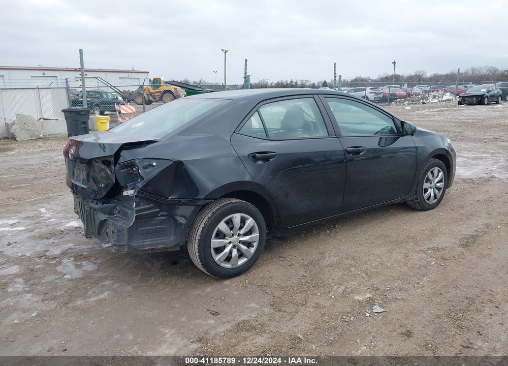 2016 TOYOTA COROLLA VIN: 2T1BURHE6GC488534