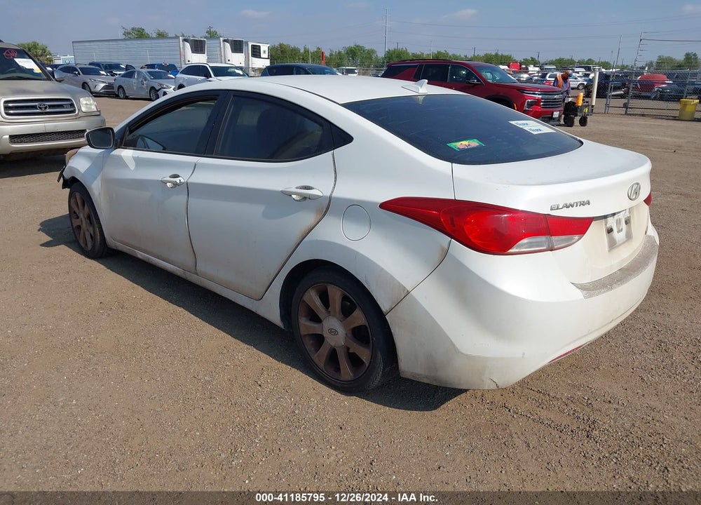 2012 HYUNDAI ELANTRA LIMITED VIN: 5NPDH4AE9CH082460