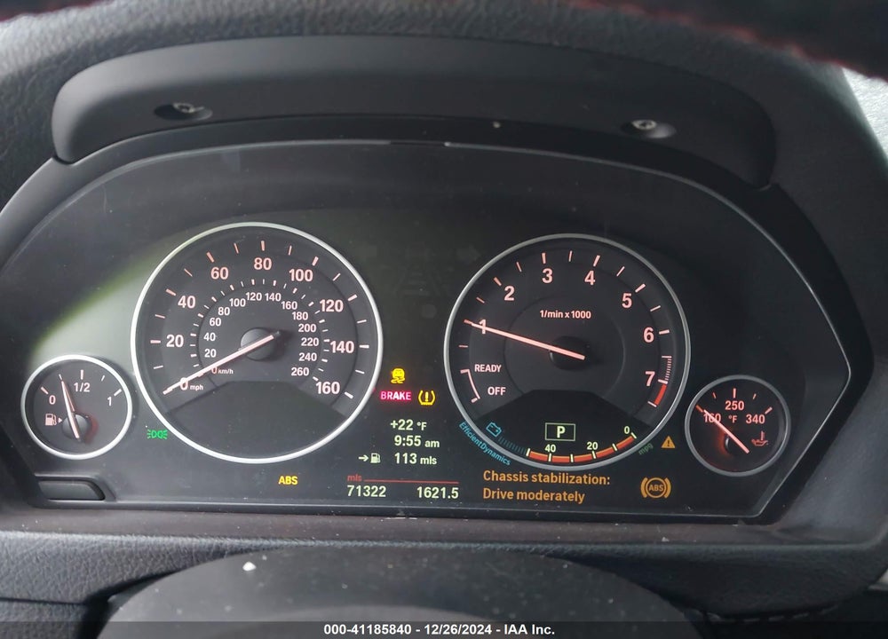 2012 BMW 328I VIN: WBA3A5C56CF258066