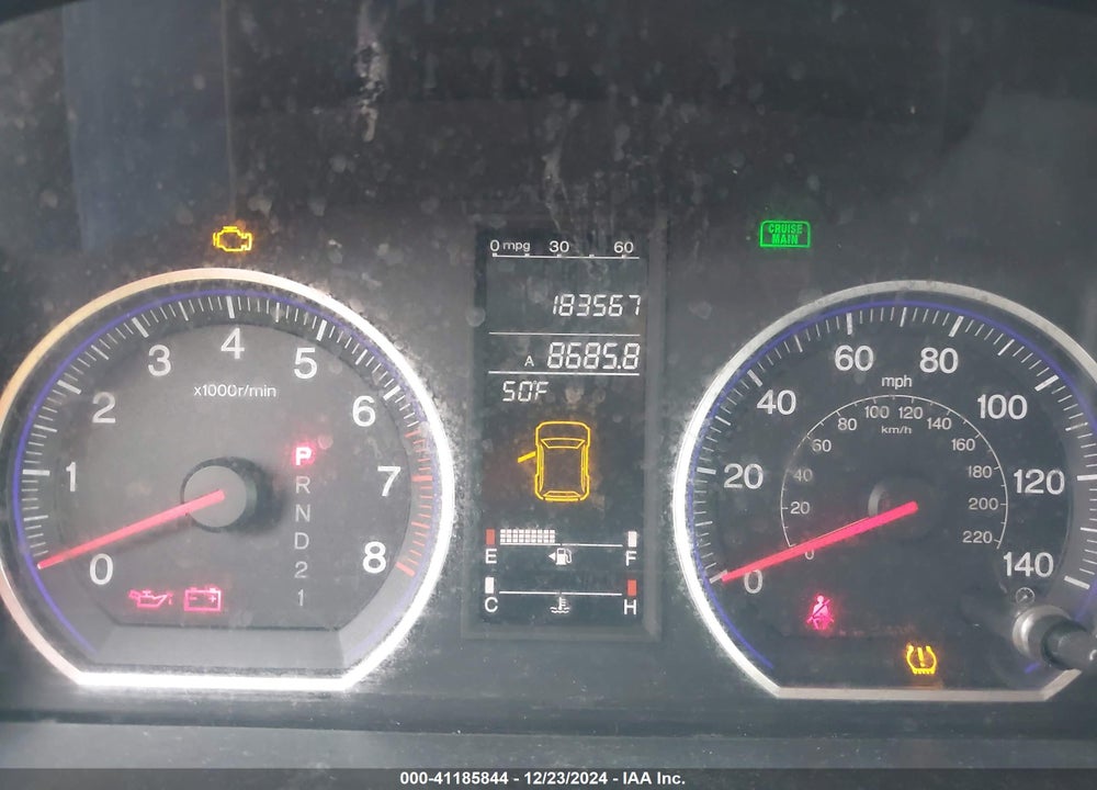 2009 HONDA CR-V EX-L VIN: 5J6RE48779L035609