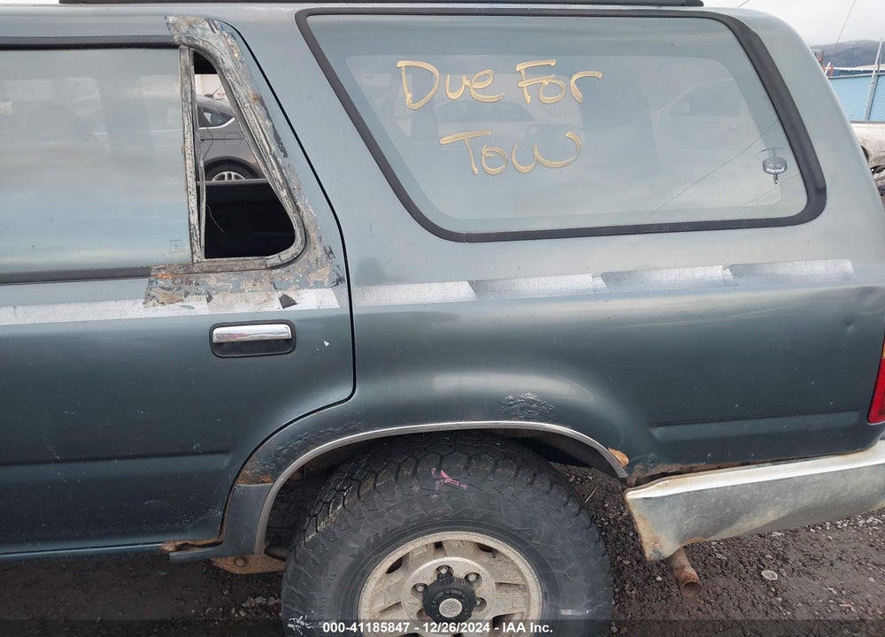 1992 TOYOTA 4RUNNER VN39 SR5 VIN: JT3VN39WXN0080466