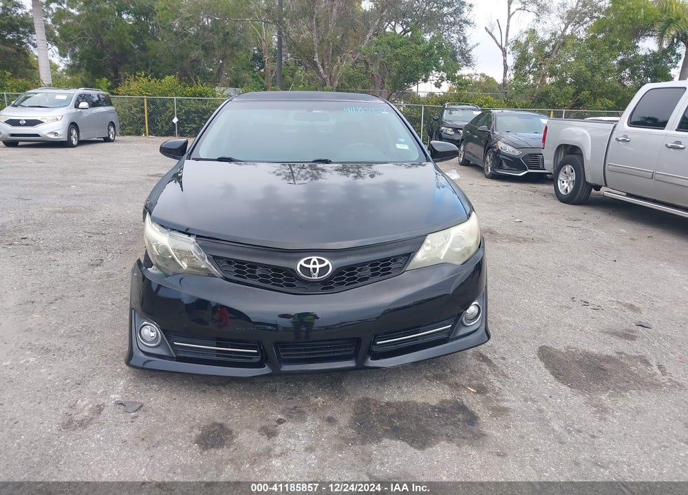 2013 TOYOTA CAMRY SE VIN: 4T1BF1FK2DU264949