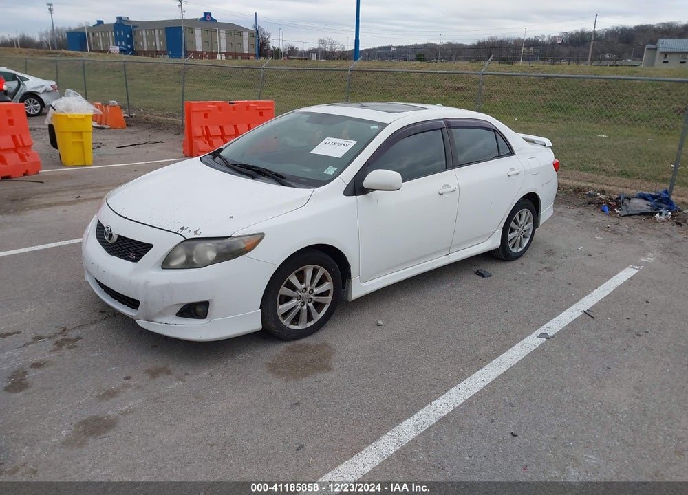 2009 TOYOTA COROLLA S VIN: 1NXBU40E39Z110252