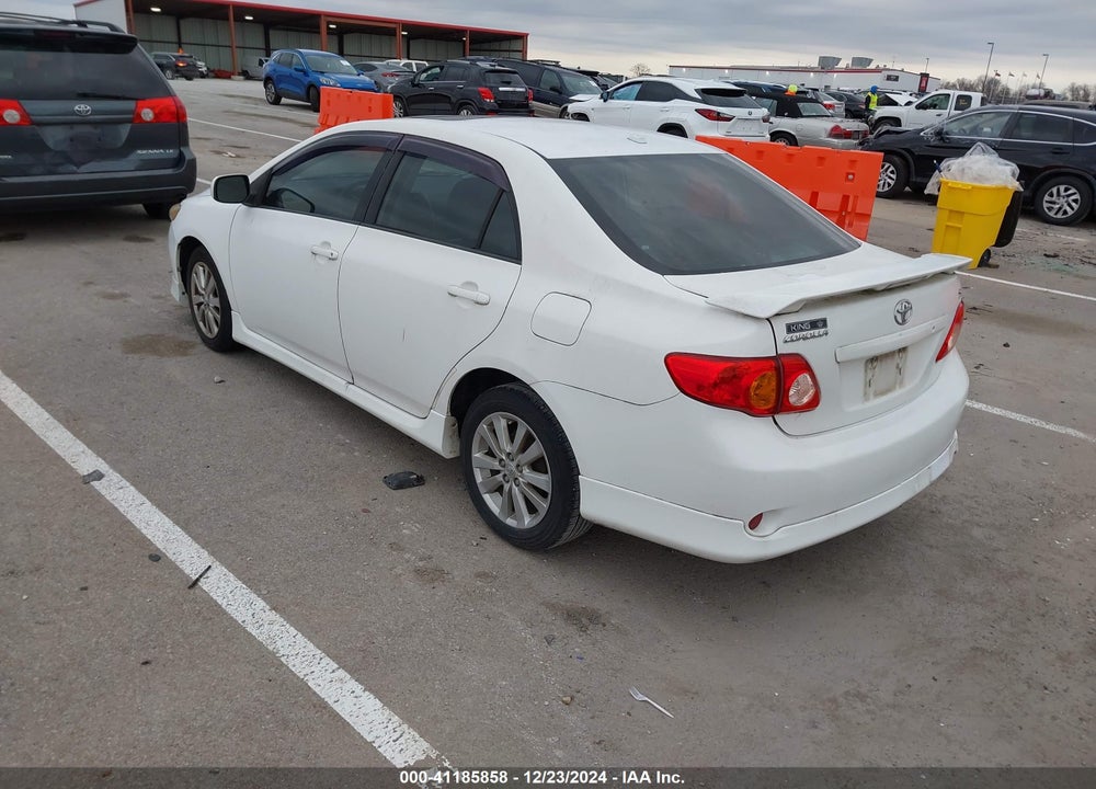 2009 TOYOTA COROLLA S VIN: 1NXBU40E39Z110252