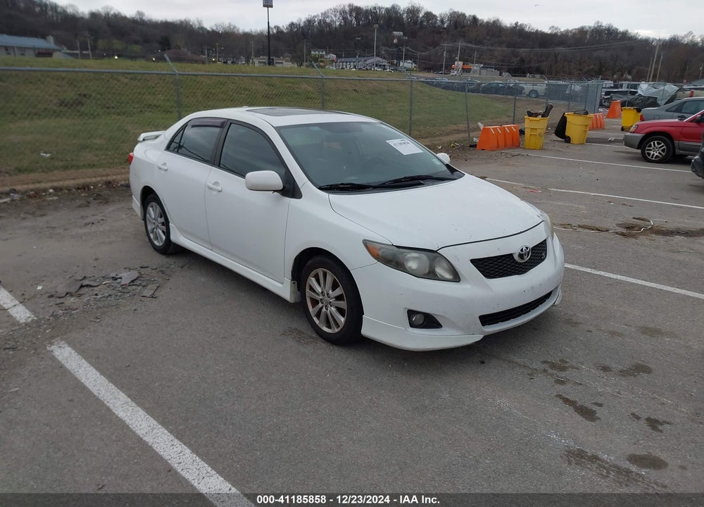 2009 TOYOTA COROLLA S VIN: 1NXBU40E39Z110252