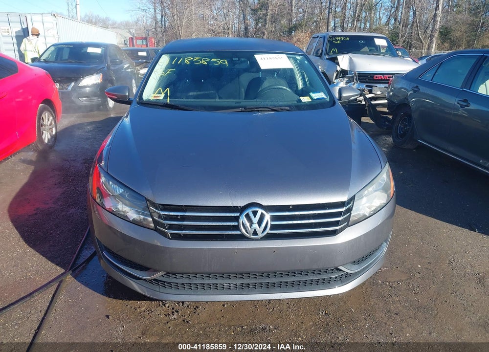 2012 VOLKSWAGEN PASSAT 2.5L S VIN: 1VWAP7A34CC056427