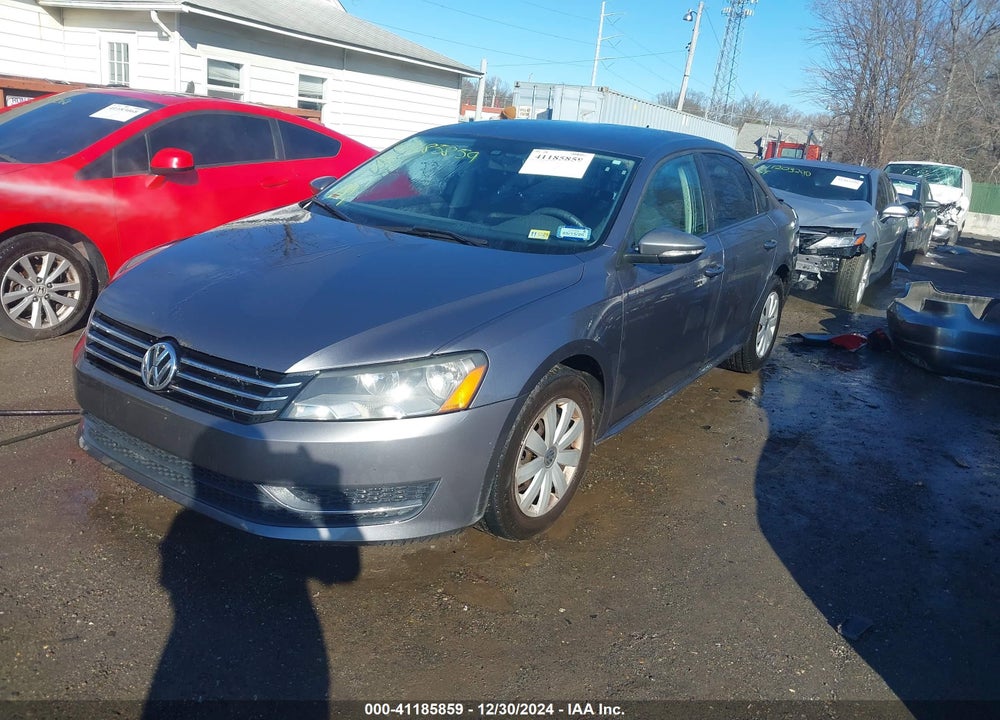2012 VOLKSWAGEN PASSAT 2.5L S VIN: 1VWAP7A34CC056427