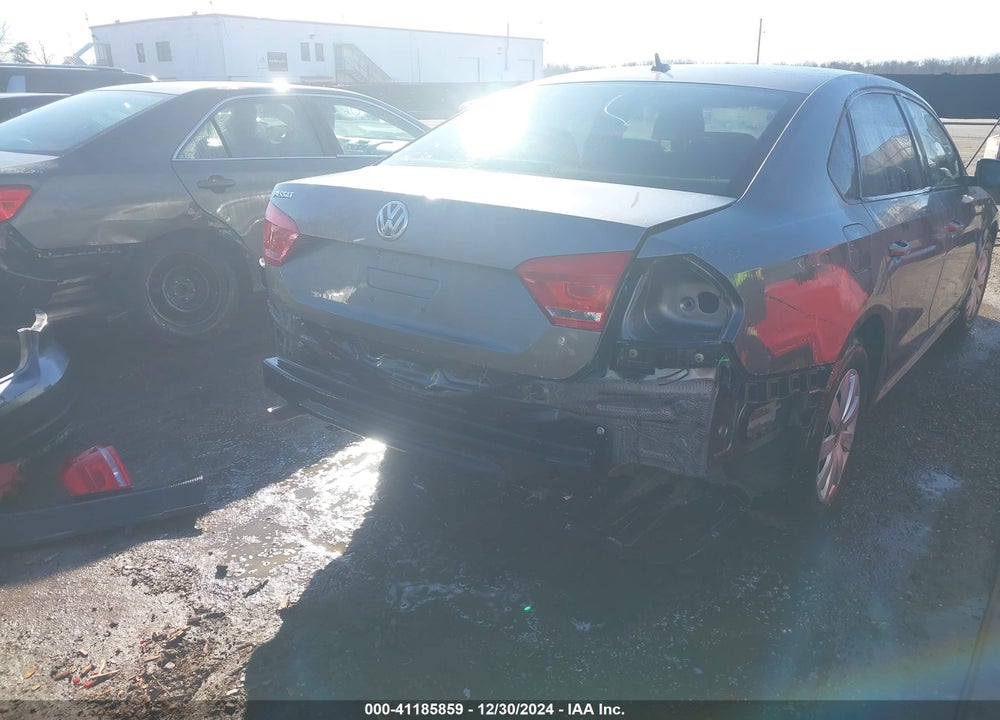 2012 VOLKSWAGEN PASSAT 2.5L S VIN: 1VWAP7A34CC056427