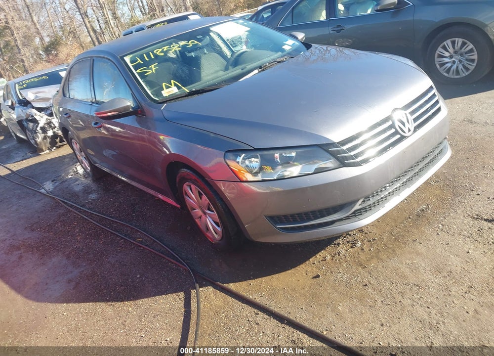 2012 VOLKSWAGEN PASSAT 2.5L S VIN: 1VWAP7A34CC056427