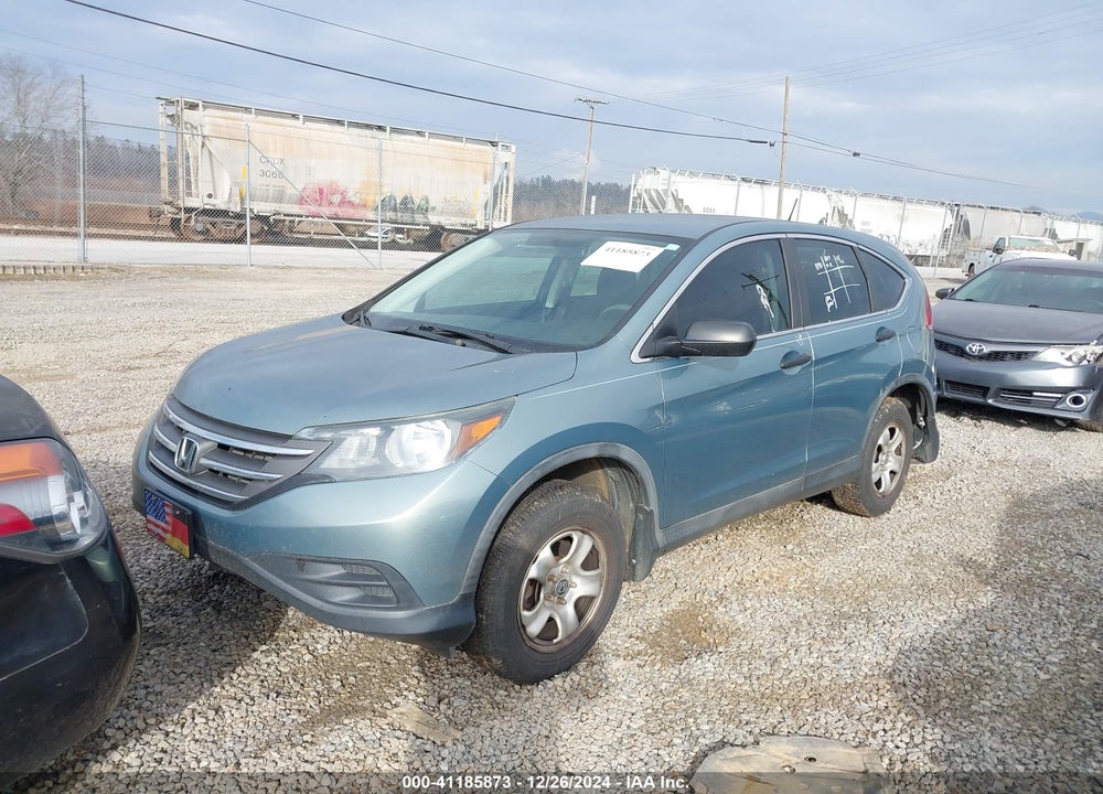 2012 HONDA CR-V LX VIN: 5J6RM4H3XCL049978