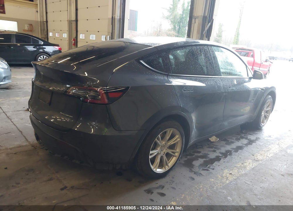 2020 TESLA MODEL Y LONG RANGE DUAL MOTOR ALL-WHEEL DRIVE VIN: 5YJYGDEE8LF008945