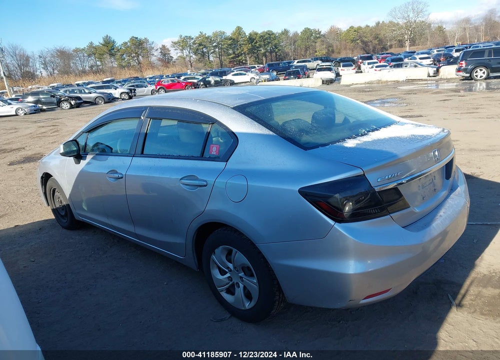 2015 HONDA CIVIC LX VIN: 19XFB2F53FE224883