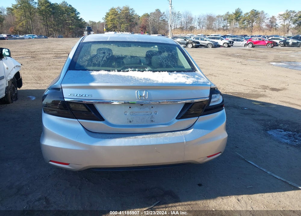 2015 HONDA CIVIC LX VIN: 19XFB2F53FE224883