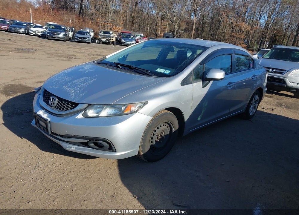 2015 HONDA CIVIC LX VIN: 19XFB2F53FE224883