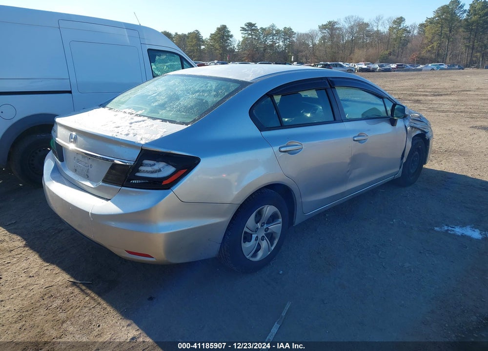 2015 HONDA CIVIC LX VIN: 19XFB2F53FE224883