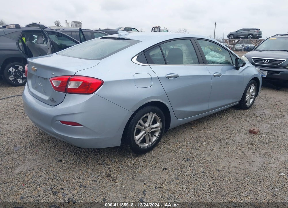 2018 CHEVROLET CRUZE LT AUTO VIN: 1G1BE5SM4J7100580