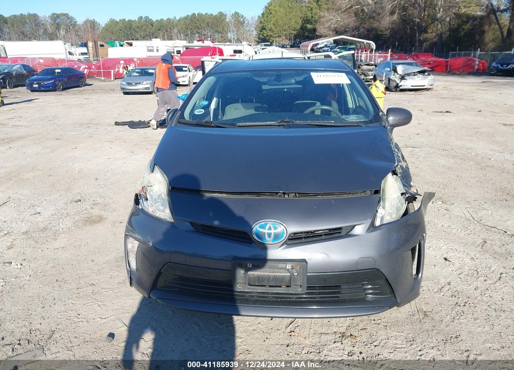 2012 TOYOTA PRIUS TWO VIN: JTDKN3DU1C1489029