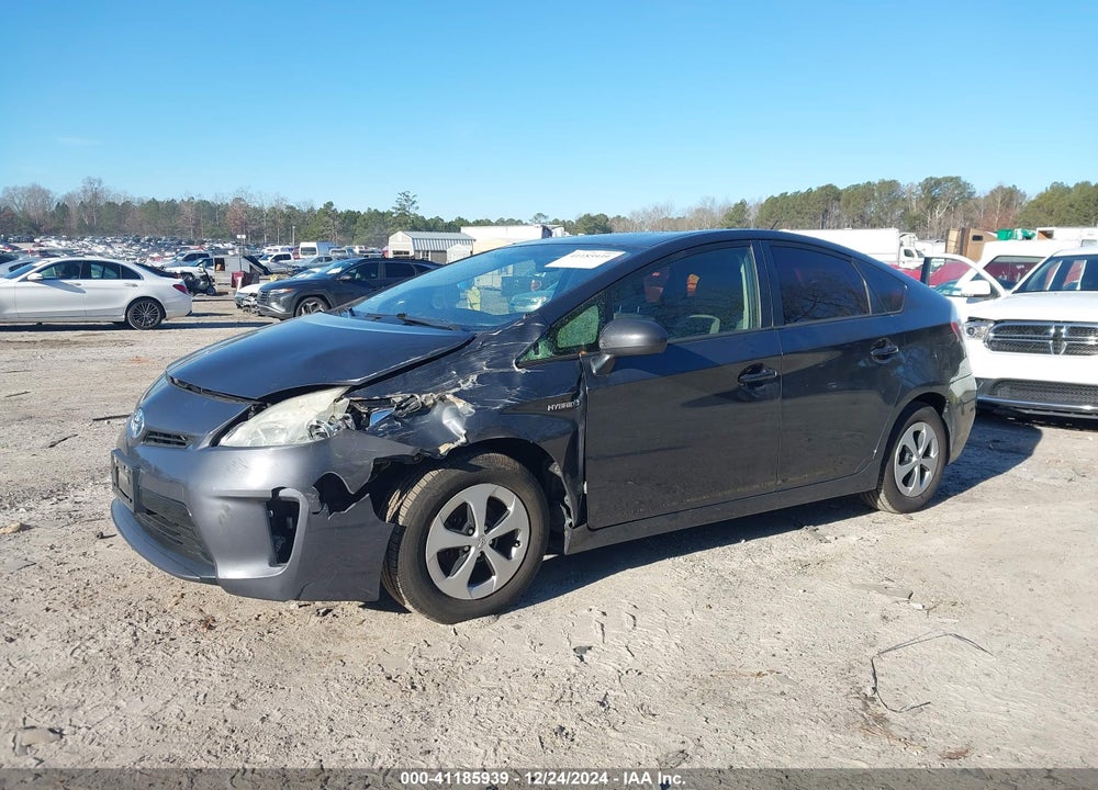 2012 TOYOTA PRIUS TWO VIN: JTDKN3DU1C1489029
