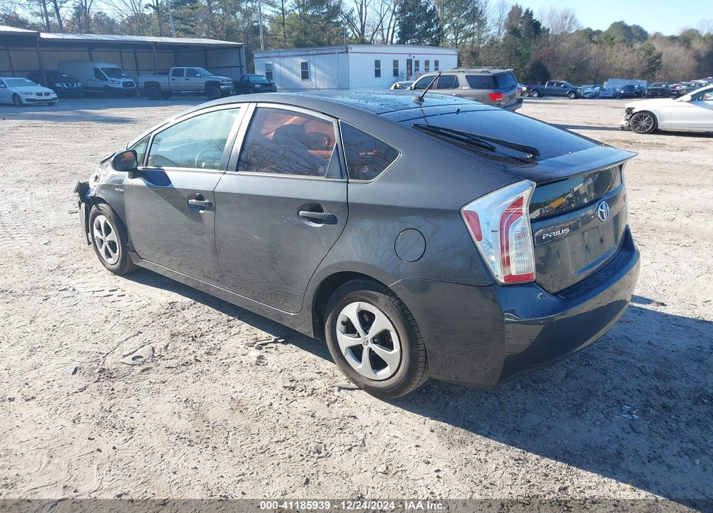 2012 TOYOTA PRIUS TWO VIN: JTDKN3DU1C1489029