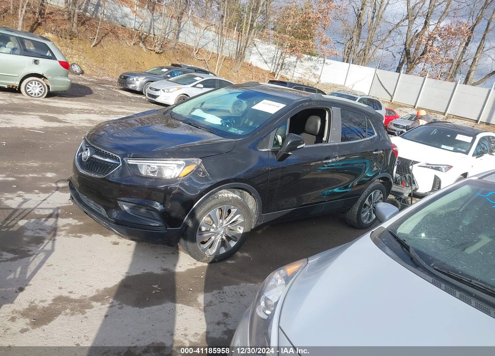 2019 BUICK ENCORE AWD PREFERRED VIN: KL4CJESB5KB880782