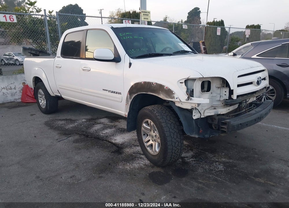 2004 TOYOTA TUNDRA LIMITED V8 VIN: 5TBDT48114S450068