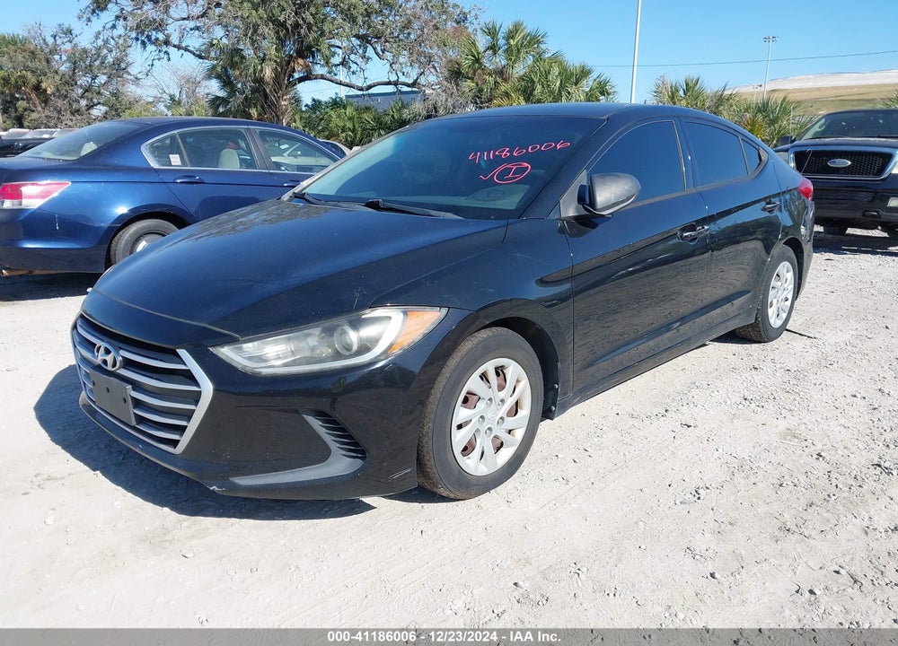 2017 HYUNDAI ELANTRA SE VIN: 5NPD74LF7HH100194