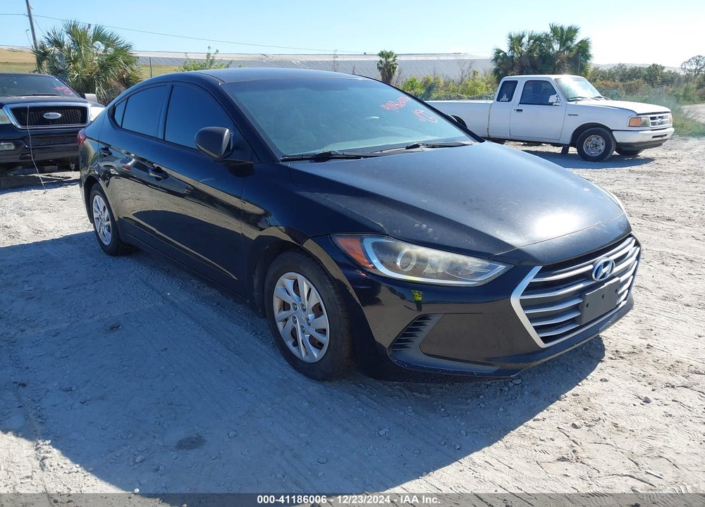 2017 HYUNDAI ELANTRA SE VIN: 5NPD74LF7HH100194