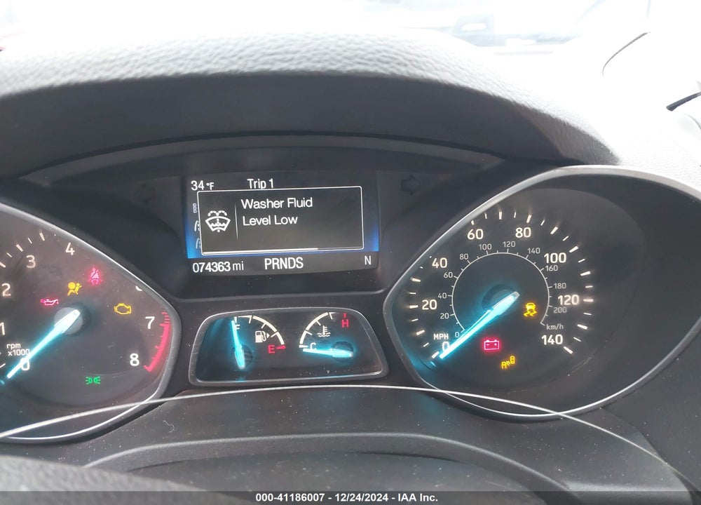 2017 FORD ESCAPE SE VIN: 1FMCU9GDXHUC75356